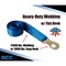 Tie 4 Safe 2" x 8' Ratchet Tie Down Strap w/ Flat Snap Hook Car Auto Hauler Tow Truck Blue, 2PK RT48-8-BU-C-2 - alternate 4